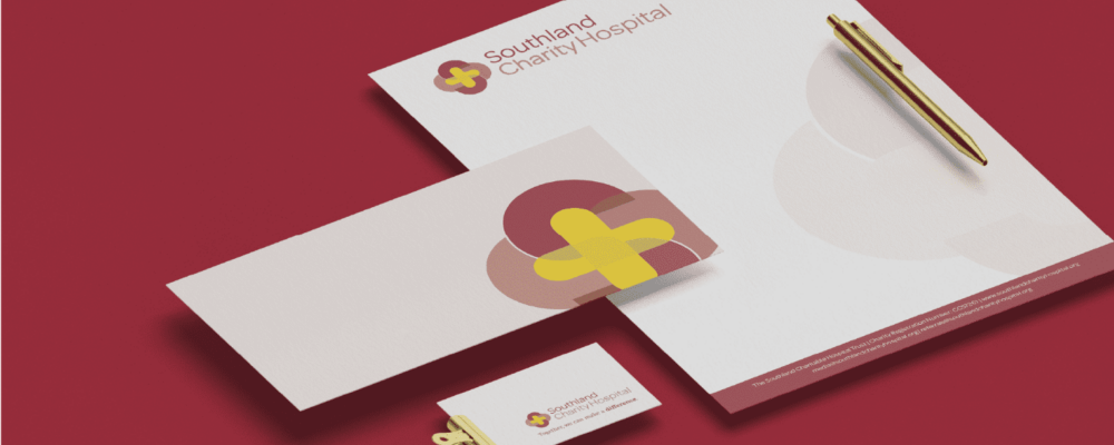 Southland Charity Hospital Stationery mock up