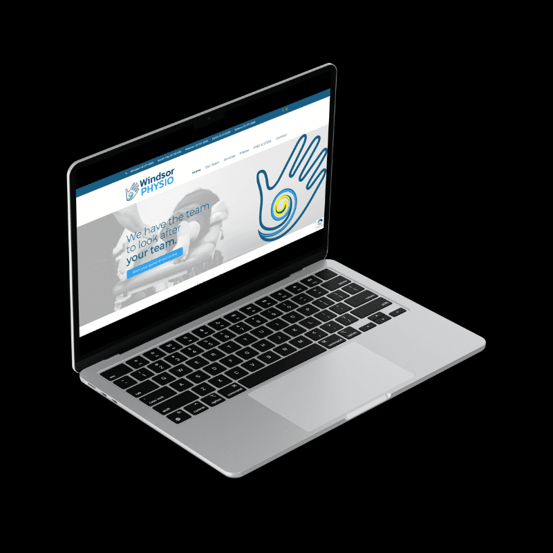 Windsor Physio – Web Design by Back9Creative Banner Image